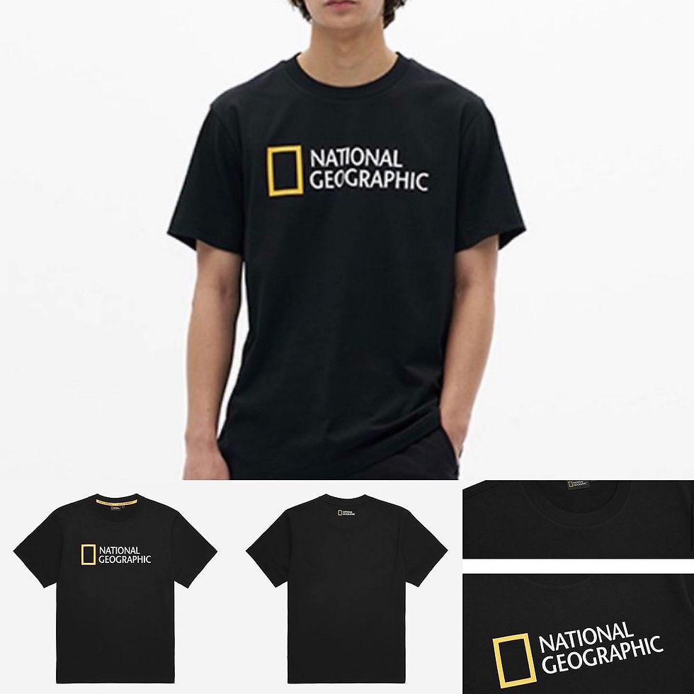 ●預訂貨品● National geographic Style Logo Tee