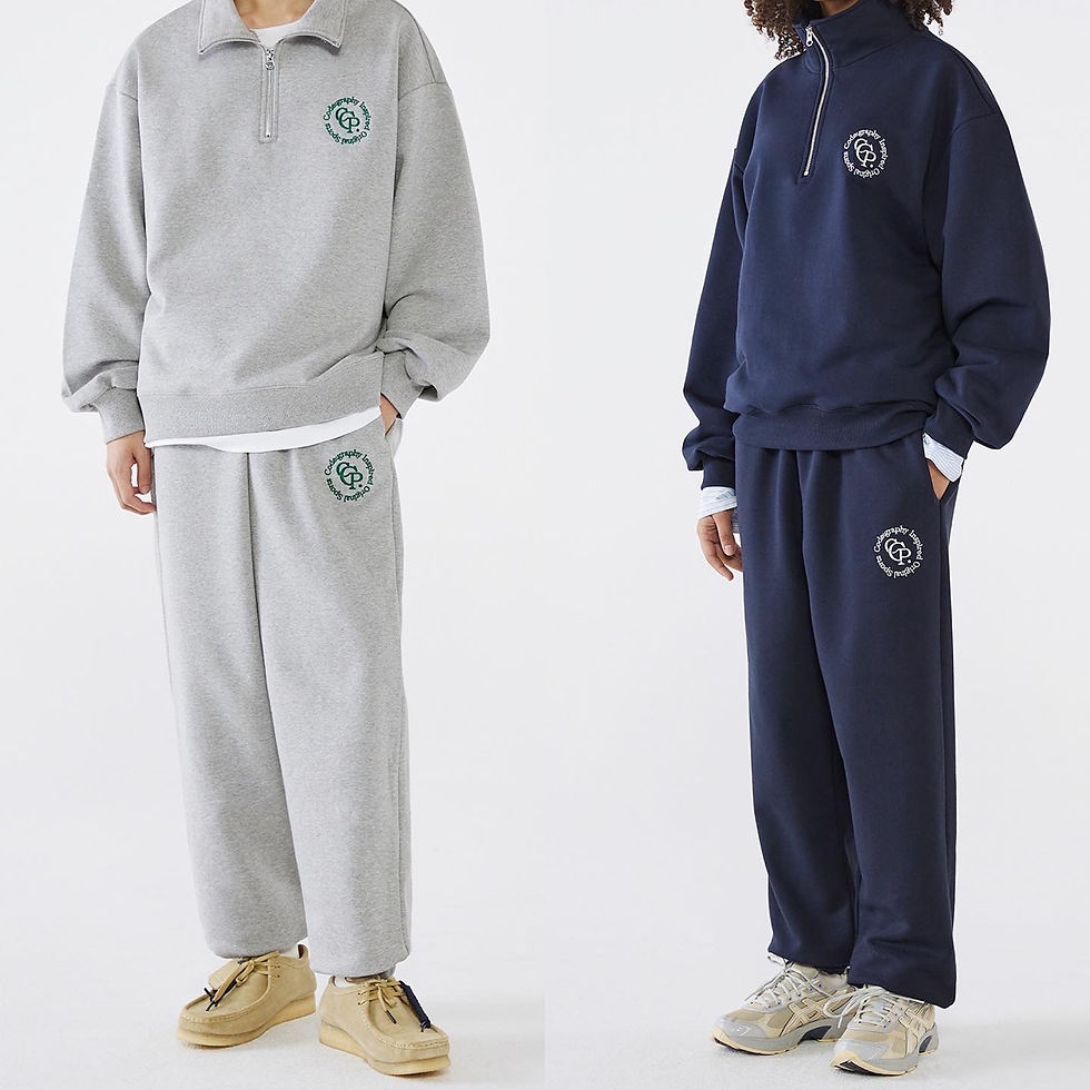 縮圖：●預訂貨品● 韓國品牌 🇰🇷 Codegraphy Circle Logo Sweat Pants