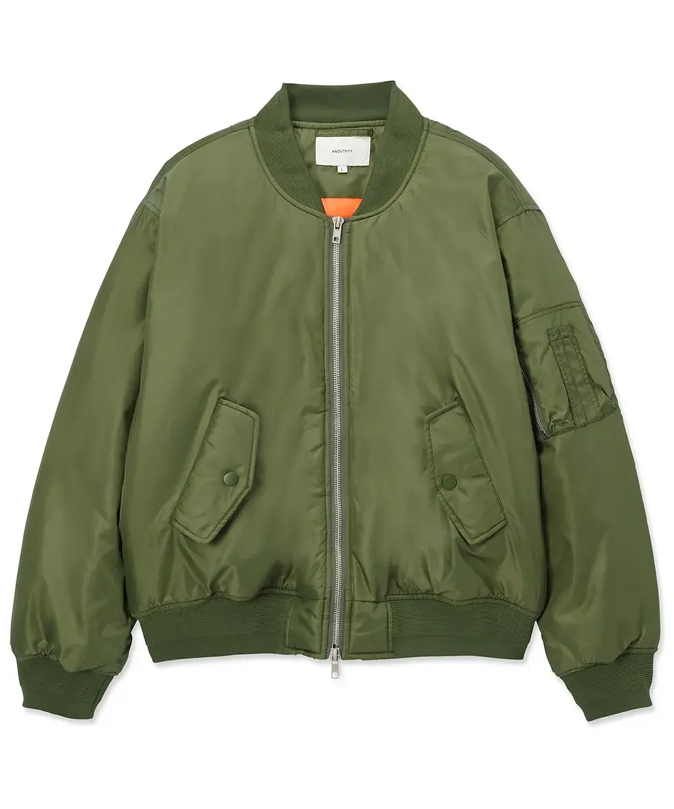 縮圖：●預訂貨品● 韓國品牌 🇰🇷 Aott Unisex Oversized MA-1 Flight Jacket
