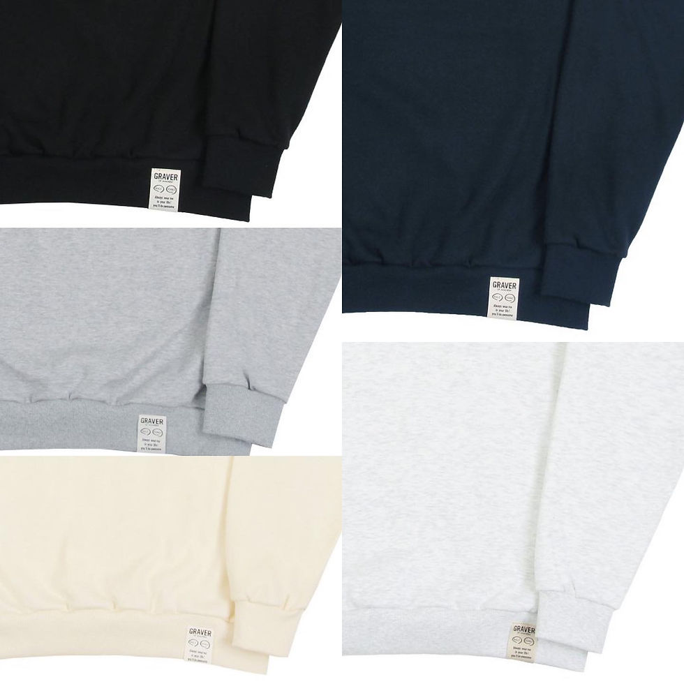縮圖：●預訂貨品● 韓國品牌 🇰🇷 Graver Small Bear Logo Sweatshirt