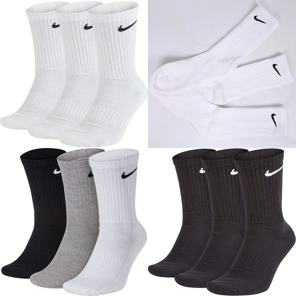 縮圖：●預訂貨品● Nike Training Crew Socks 長襪 1Pack (3 pairs)