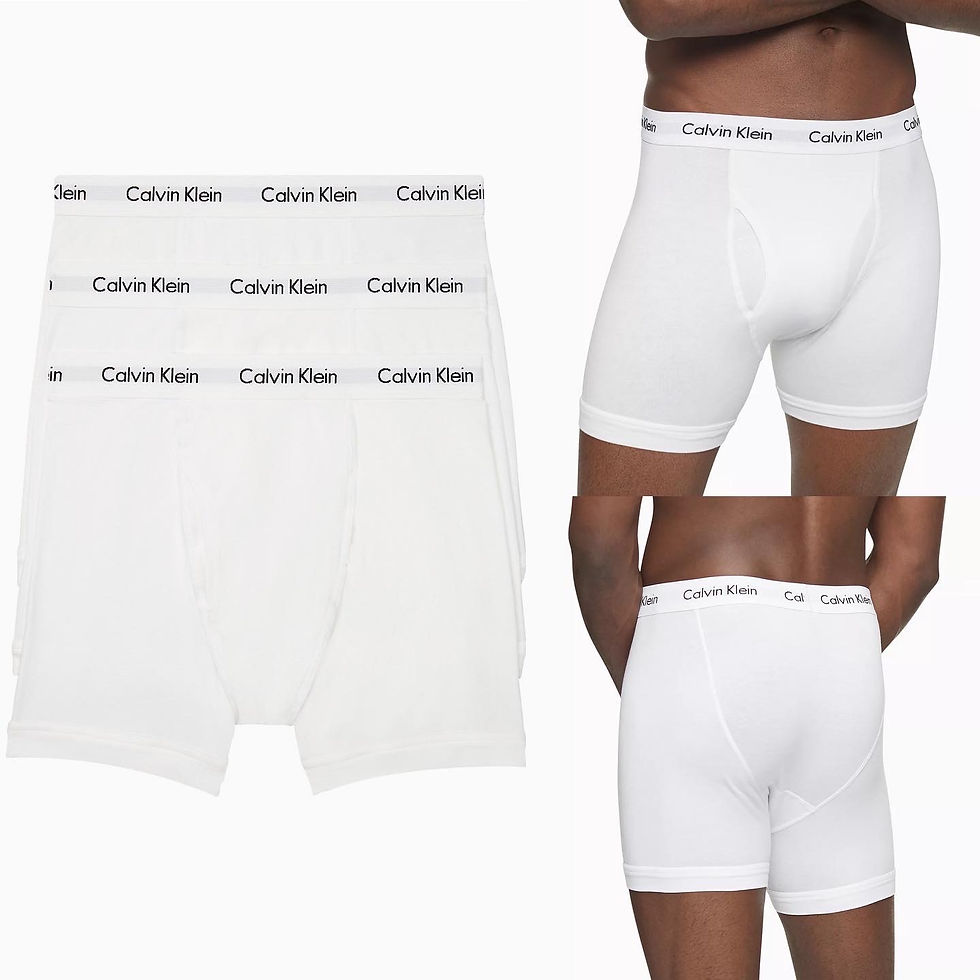 縮圖：●預訂貨品● Calvin Klein Men's Cotton 彈性 Boxer Brief 3件裝