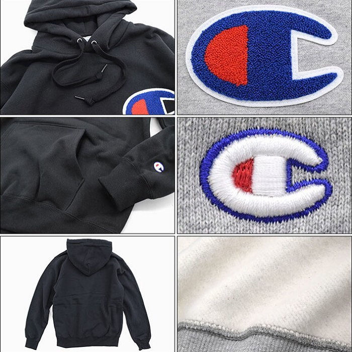 縮圖：●預訂貨品● 日版 Champion Embroidery Big C Logo Hoodie