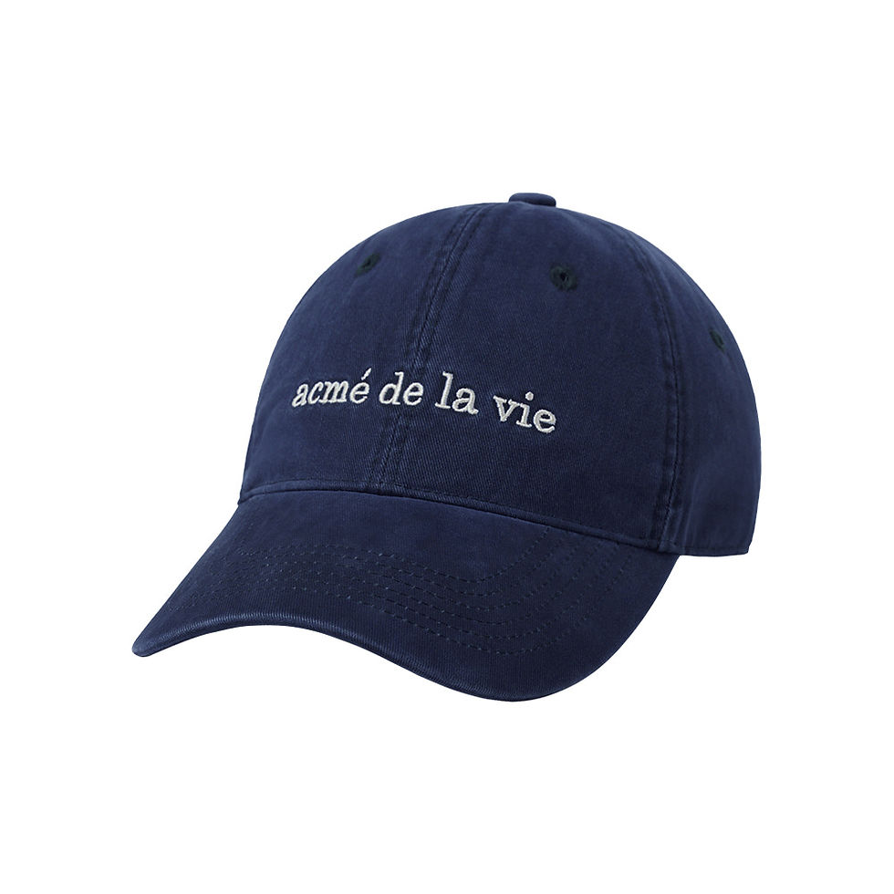 縮圖：●預訂貨品● 韓牌🇰🇷 韓牌🇰🇷 acme dea vie Basic Logo Cap