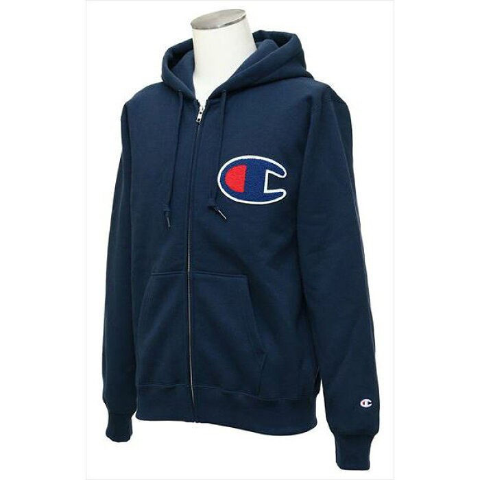 縮圖：●預訂貨品● 日版 Champion Embroidery Big C Logo Zip-up Hoodie