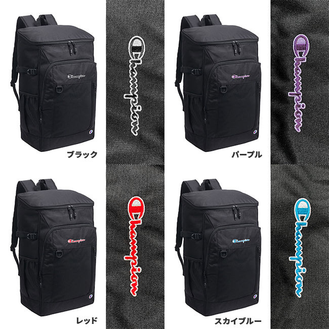 縮圖：●預訂貨品● 日版🇯🇵Champion Square Box 37L Black Backpack