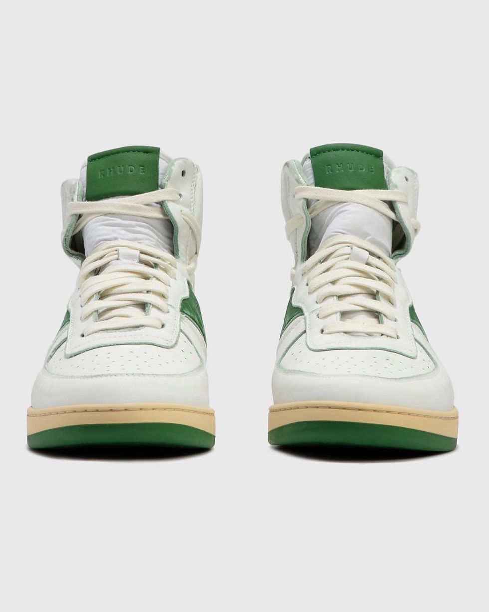 縮圖：●預訂貨品● Rhude Rhecess Hi Sneaker White Green