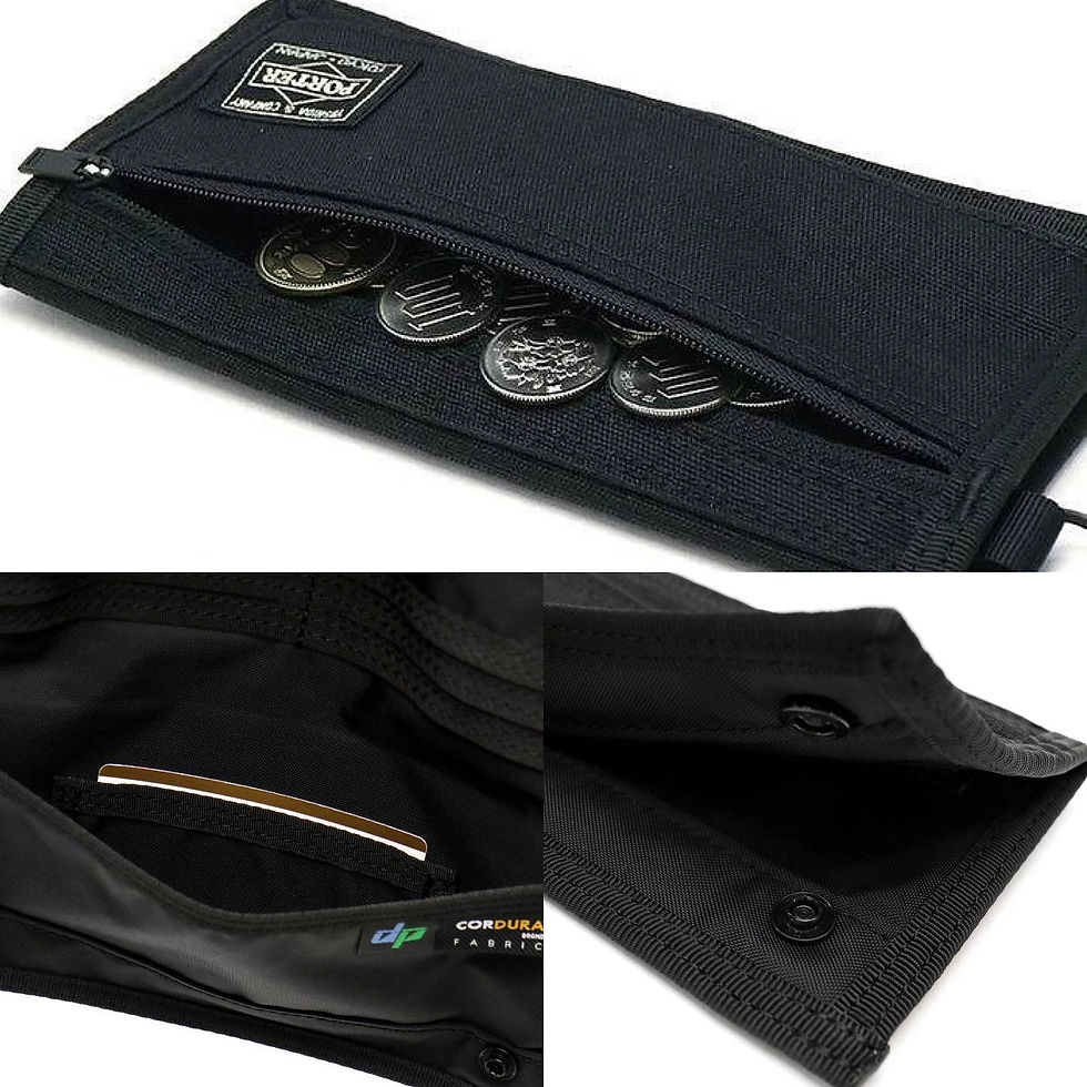 縮圖：●預訂貨品● 日版Porter Hybrid Cordura Long Wallet - Black