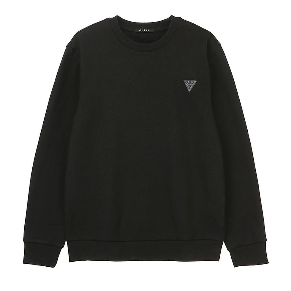 縮圖：●預訂貨品● 男女裝 Guess Unisex Mini Triangle Brushed Sweatshirt