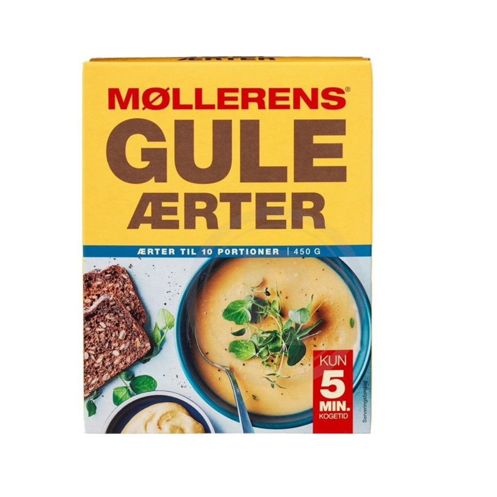 Gul ertesuppe pulver