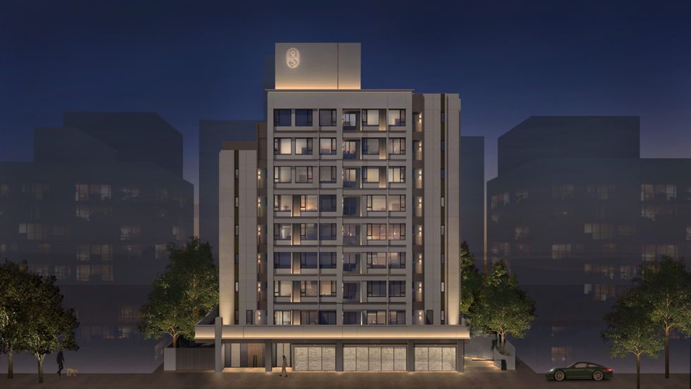 十聿夜間渲染圖