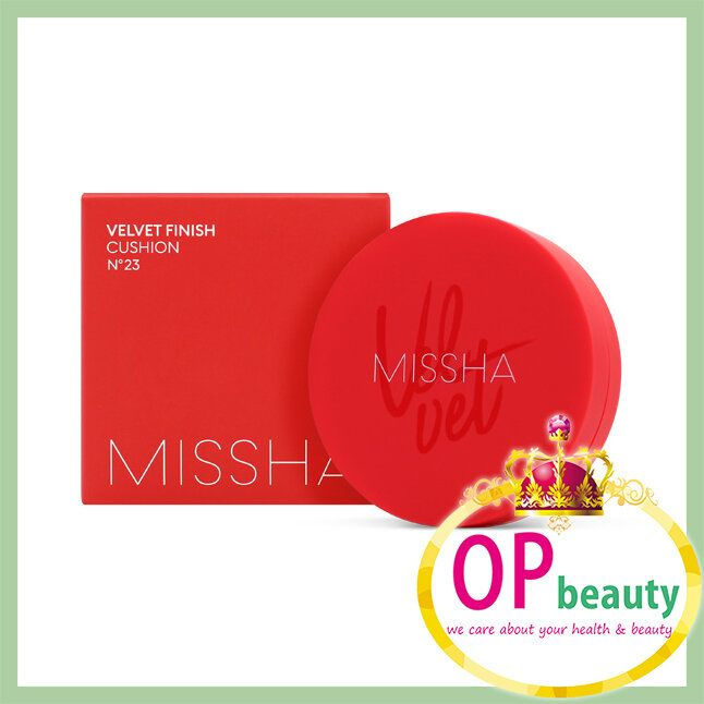 MISSHA 謎尚 高遮瑕保濕美白除皺氣墊粉底15g (紅) #23