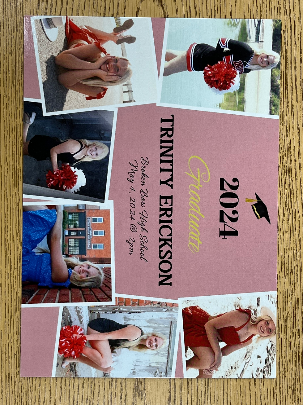 Thumbnail: Graduation Announcements- Designed by ABC