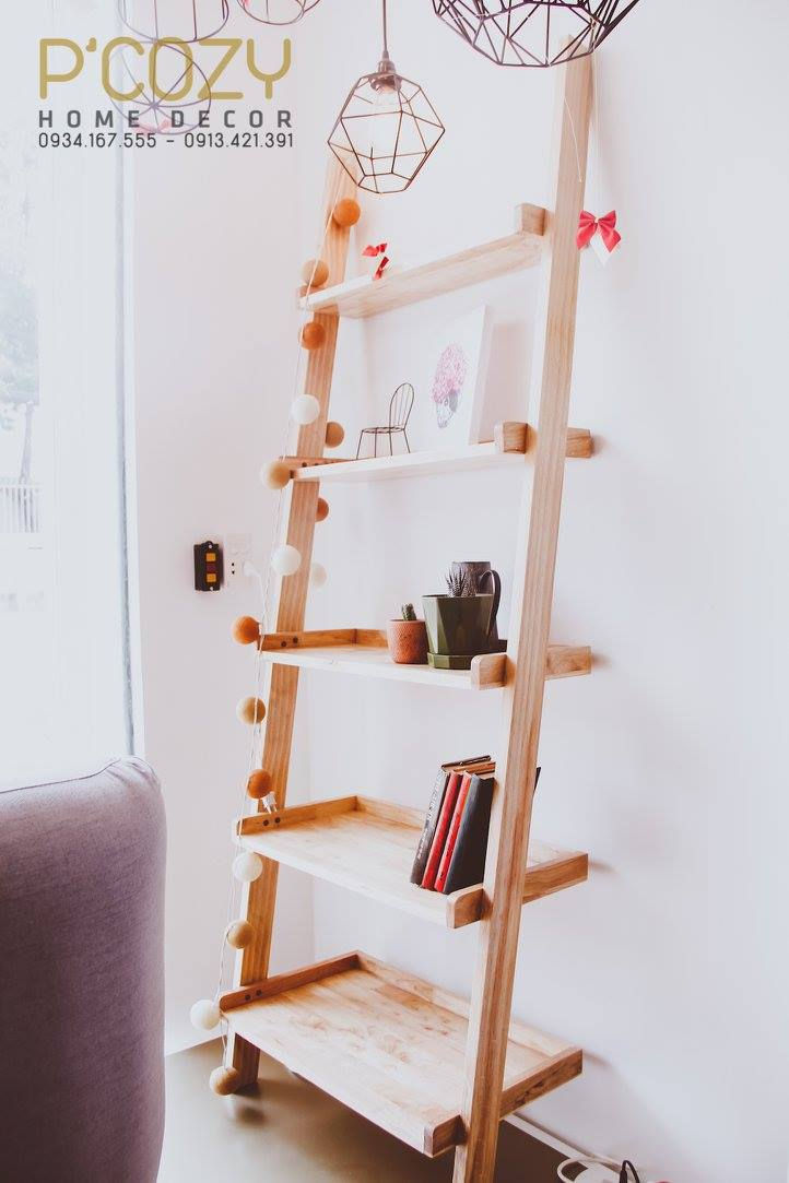 Thumbnail: Kệ Đứng 5 Tầng (dựa tường - gỗ)