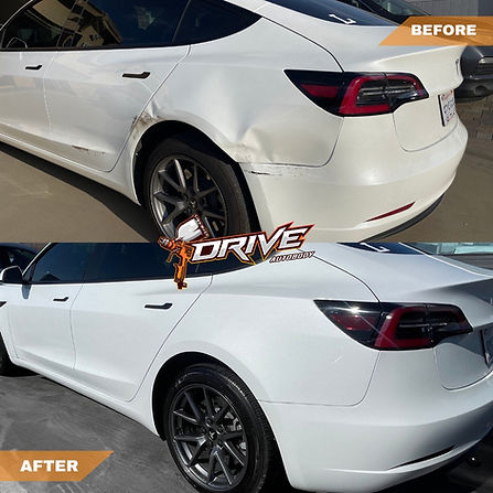 Tesla before and after
