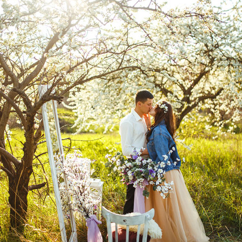 Cherry Blossom at wedding