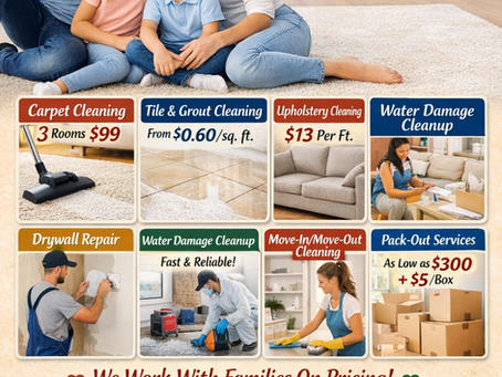 Family-Friendly Cleaning, Restoration & Repair in Palm Beach County!