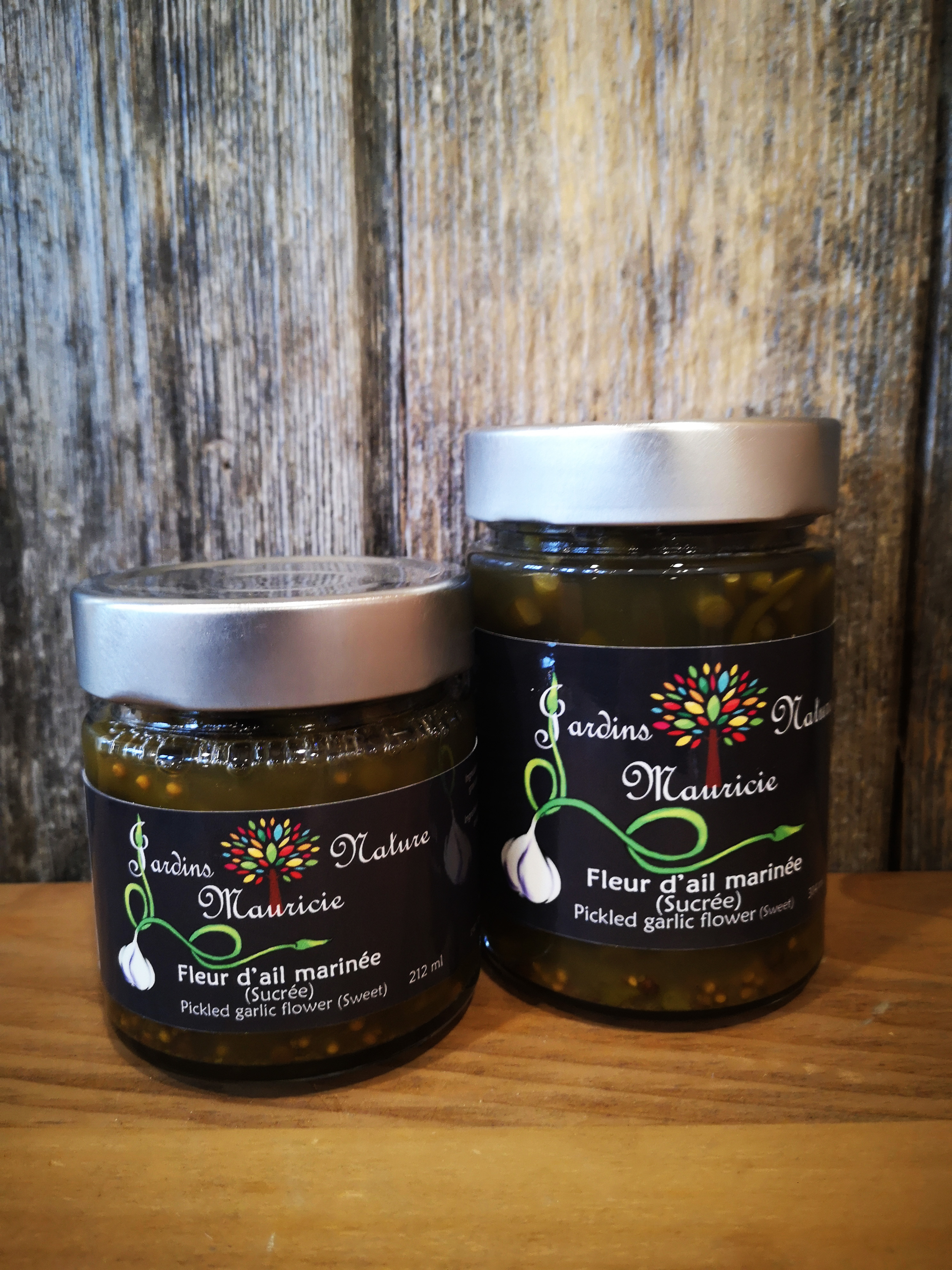 Fleur d'ail marinée sucrée