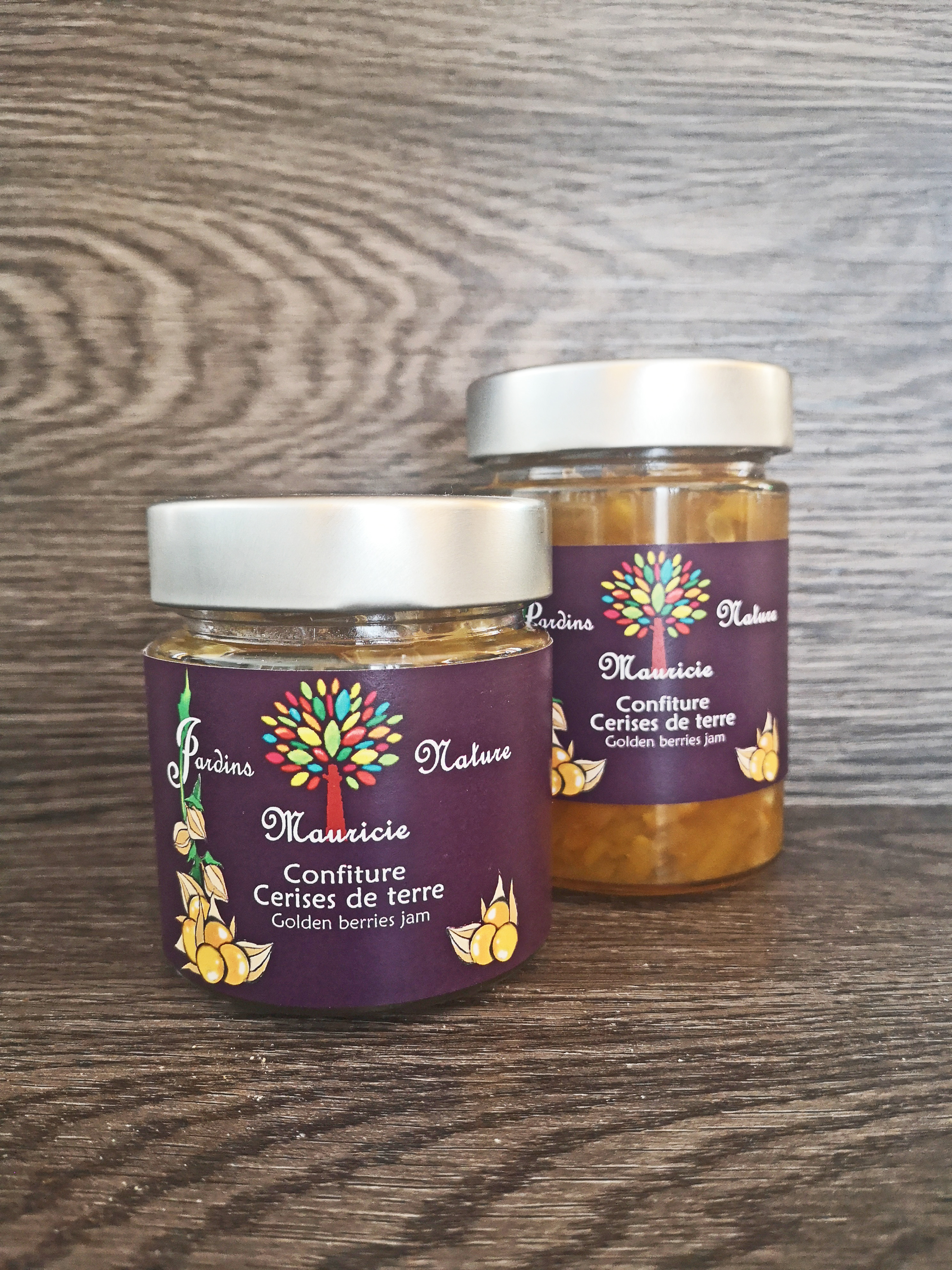 Confiture de cerises de terre