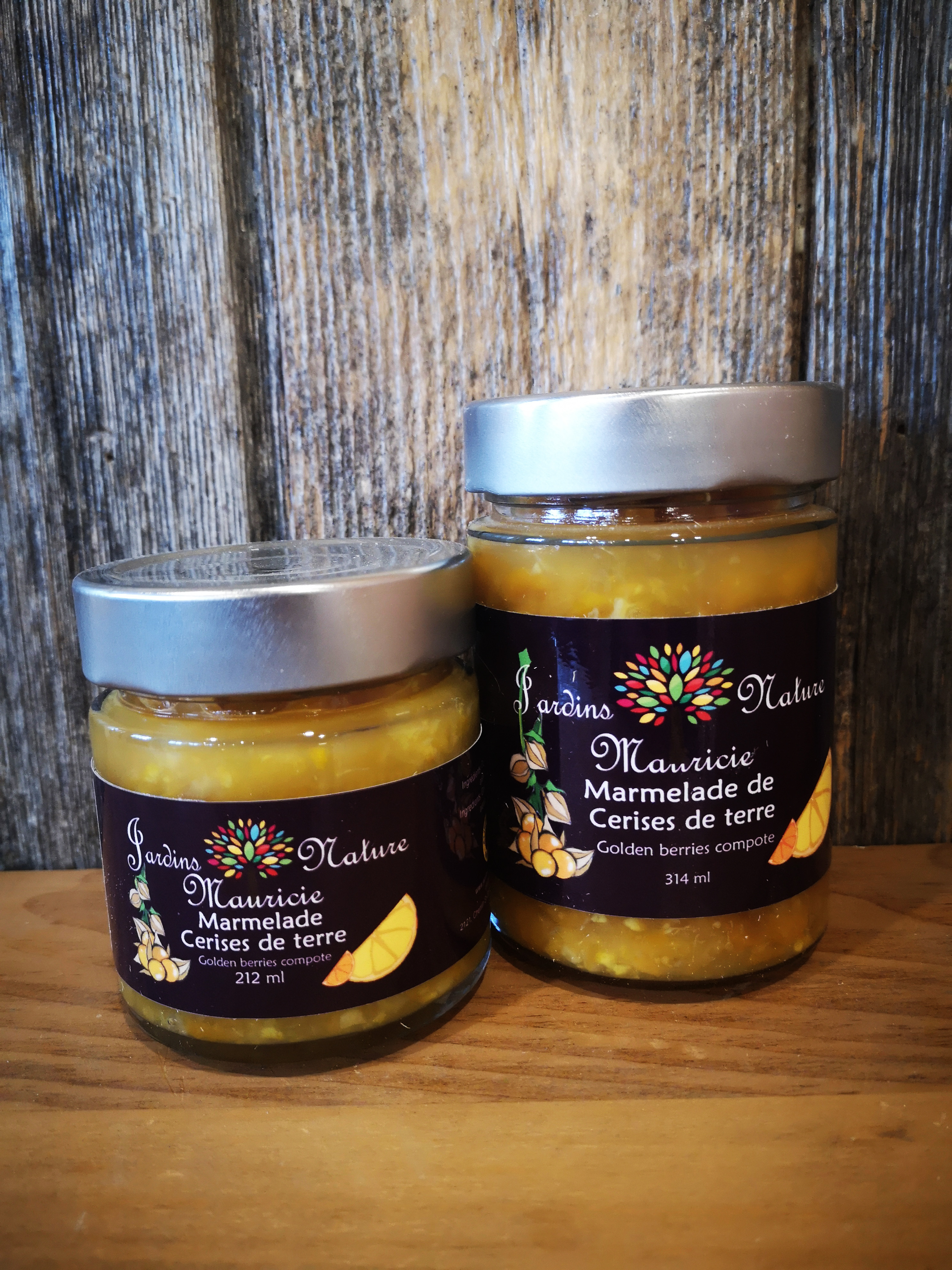 Marmelade de cerises de terre