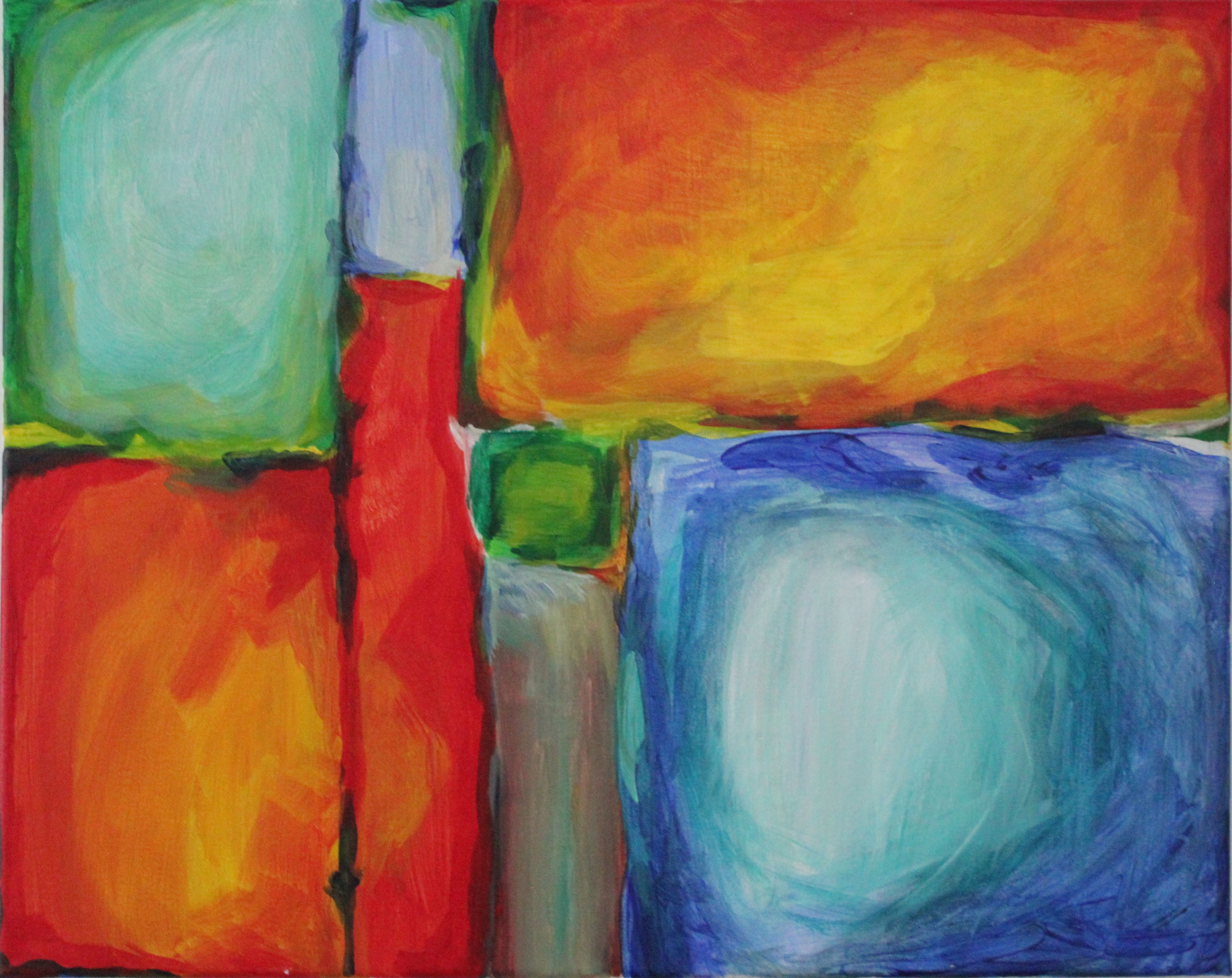 Stained Glass Color Blocks
