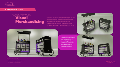 Conceito Móvel - Visual Merchandising | Samsung