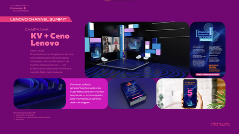 Evento + Kv + Ceno
Lenovo - Crianossa