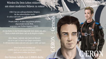 Cover für CAERON : Genesis kurz vor Fertigstellung
