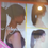 Thumbnail: front lace wig with baby hair natural hairline #1B