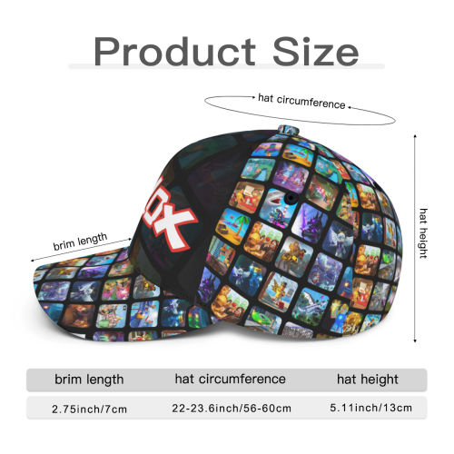 Thumbnail: Roblox Outdoor Adventure Hat – Unisex Full Brim Protection for Gaming Fans!