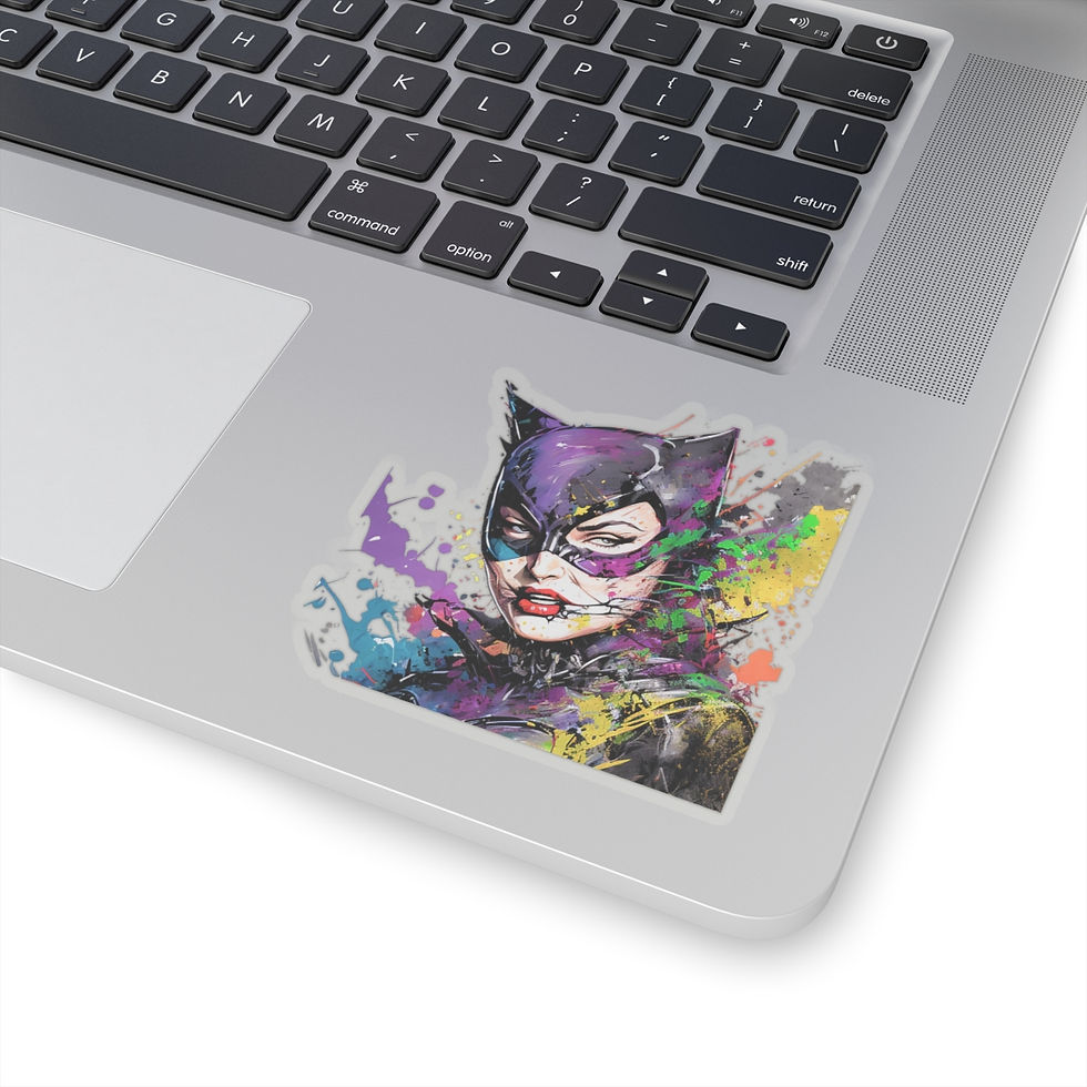 Thumbnail: Catwoman Kiss-Cut Sticker