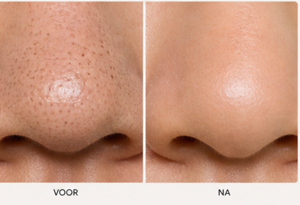 before and after hydro-facial lana skyn amsterdam