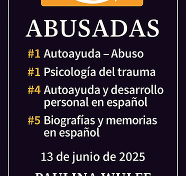 ¡ABUSADAS alcanza Best Seller en categorías en Amazon Internacional!
