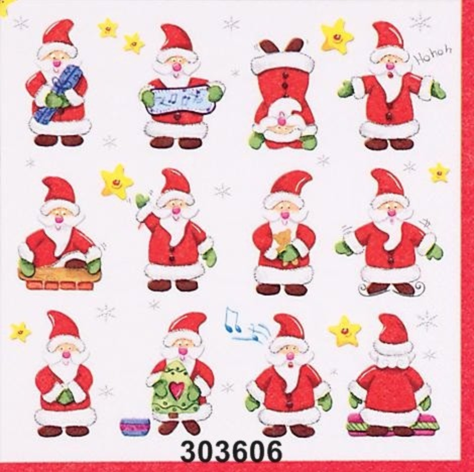 Миниатюра: Салфетки - Коледа (1)