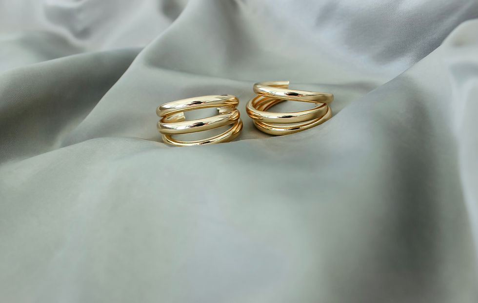 Thumbnail: Amelie Hoop Earrings