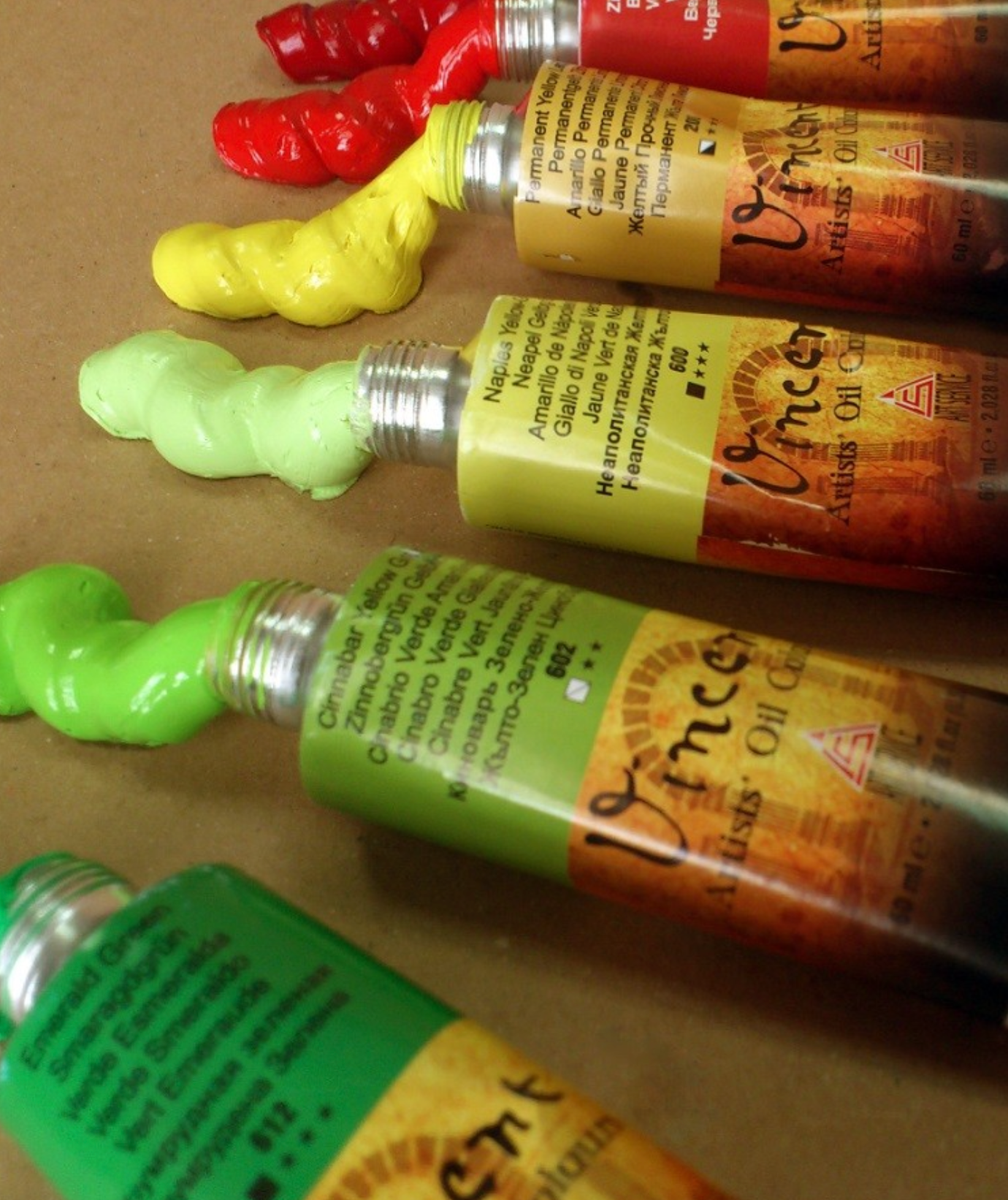 Маслени бои Vincent Artist's 60мл