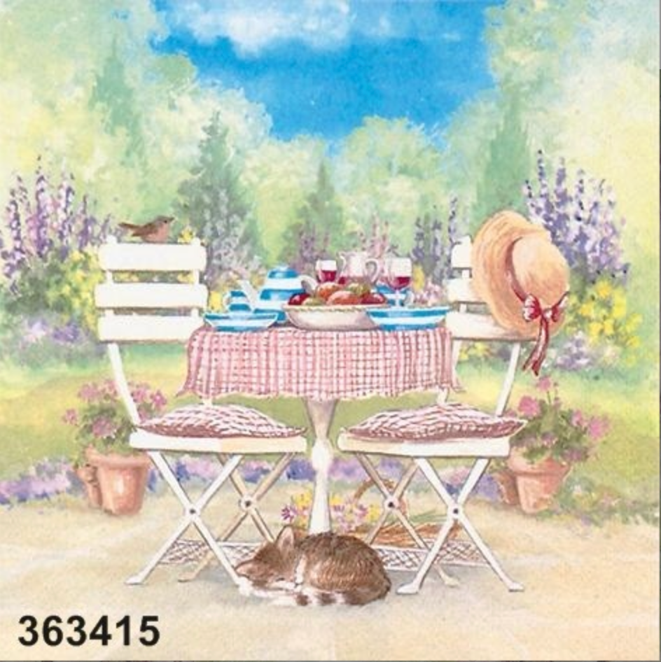 Миниатюра: Салфетки - Ретро/Винтидж (2)