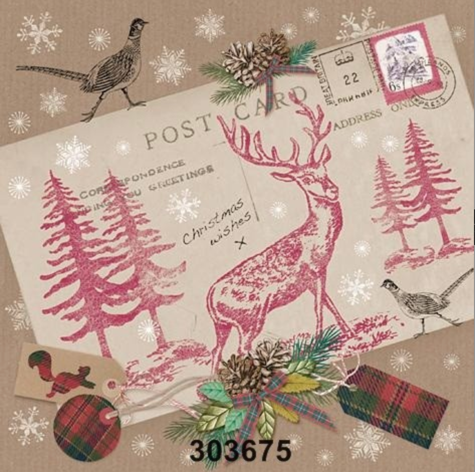 Миниатюра: Салфетки - Коледа (2)