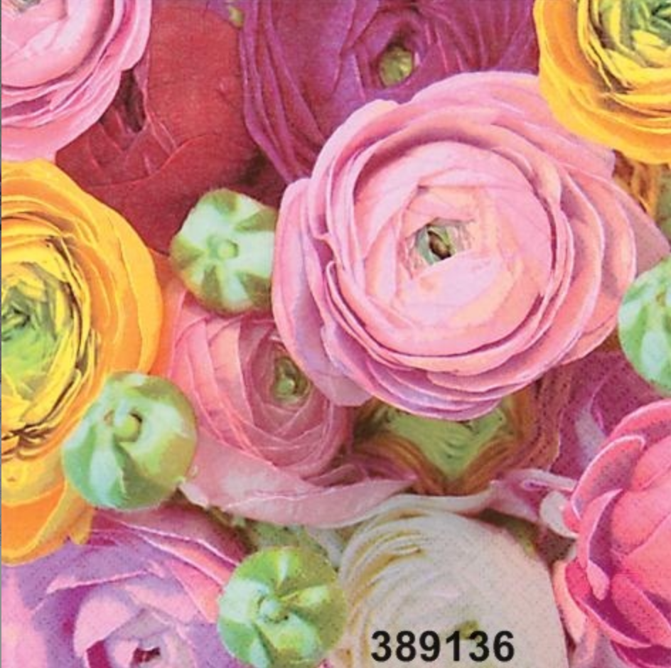 Миниатюра: Салфетки - Цветя (3)