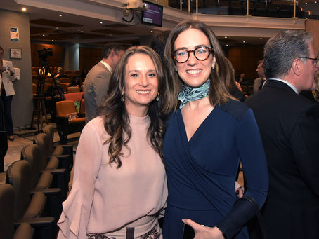 Maíra prestigia posse de Lorena Colnago na ABDT e da palestra sobre trabalho em plataformas digitais