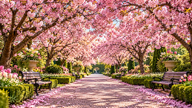Cherry Blossom Garden Pathway.png