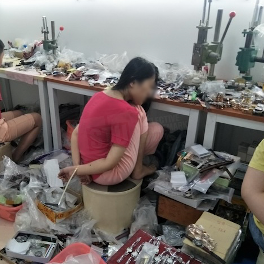 Counterfeit Watch Assemblers Arrested