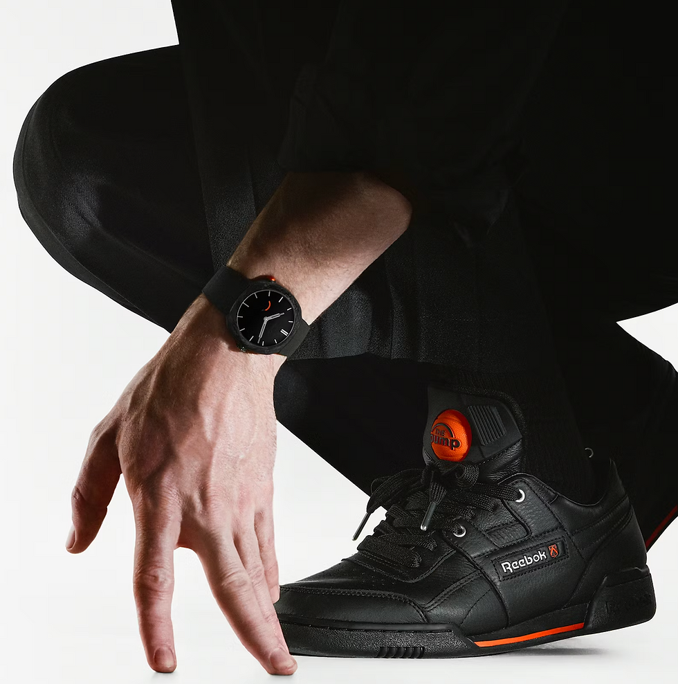 H. Moser & Cie. x Reebok Streamliner "Pump"
