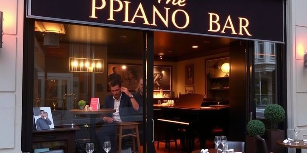 The Piano Bar – Jazz and Cocktails in the City Center