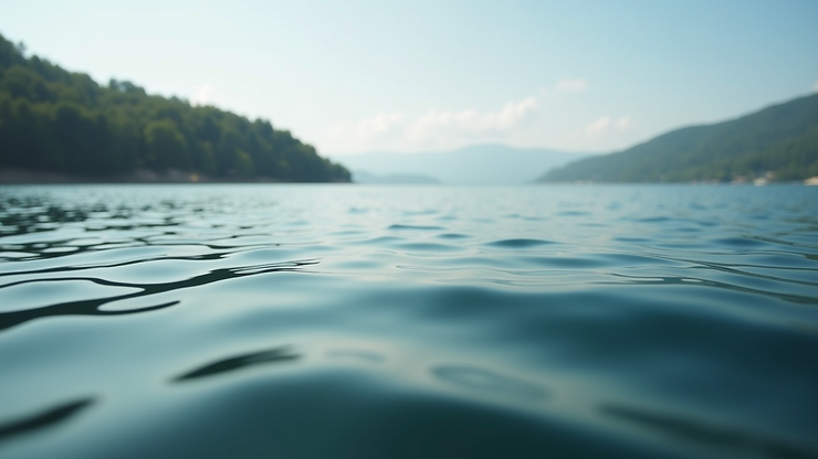 Close-up of Peter Bay's serene waters