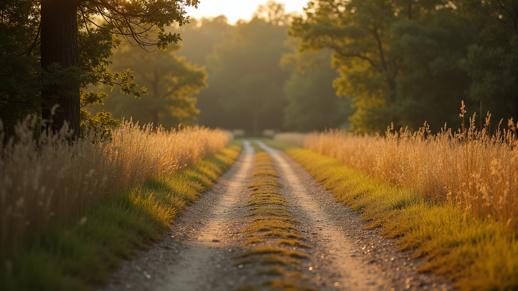 Close-up view of the picturesque trails surrounding Salt Fork State Park