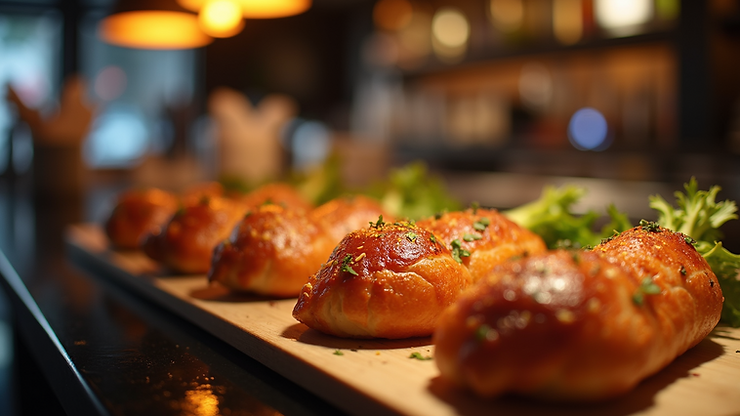 Close-up view of the sleek and modern design of Raw Bar