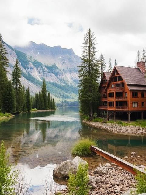 Banff Riverside Treehouse