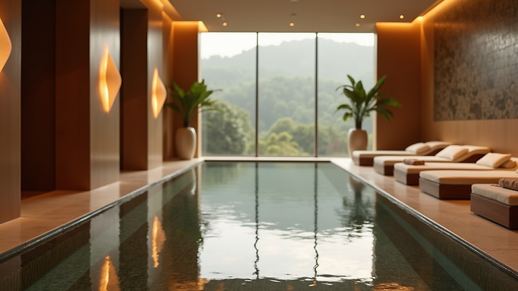 Interior of Le Spa du Mandarin Oriental