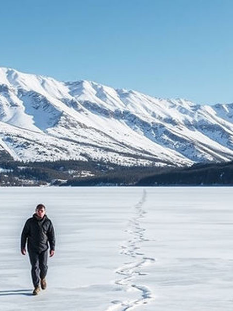 Walk Across a Frozen Lake
